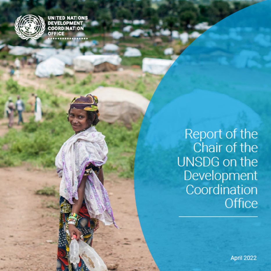 Relatório de 2022 da Presidência do Grupo de Desenvolvimento Sustentável das Nações Unidas sobre o Gabinete de Coordenação do Desenvolvimento
